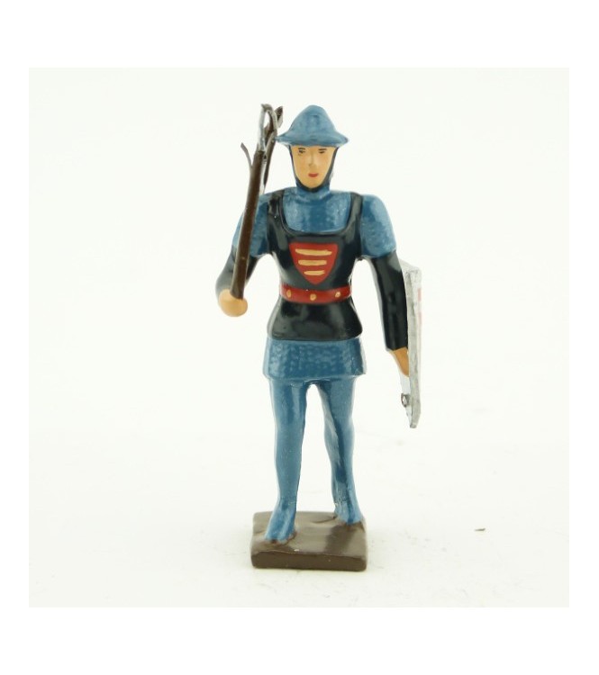 archer anglais avec arbalète et bouclier