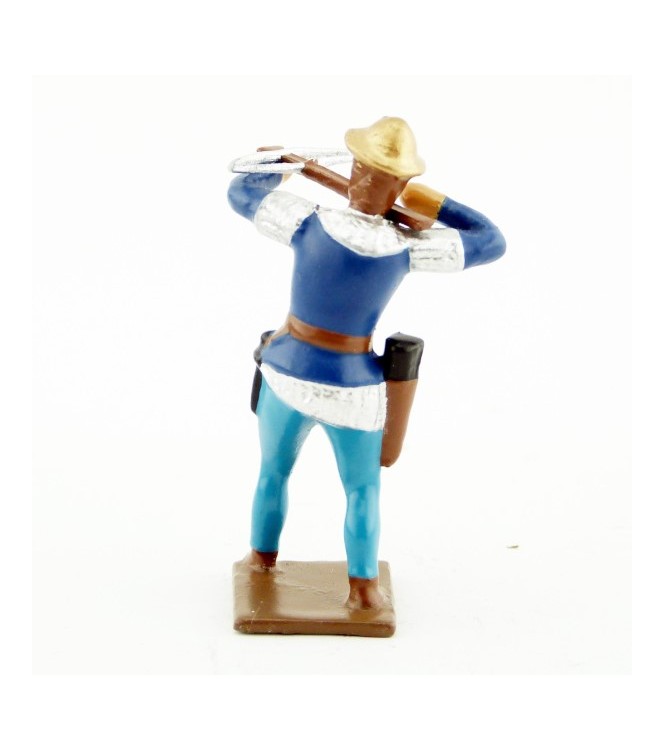 archer anglais avec arbalète en joue