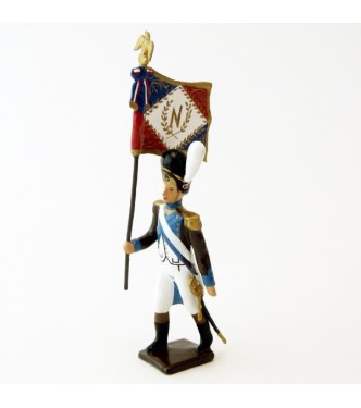 porte-drapeau des Grenadiers de la Légion Piémontaise