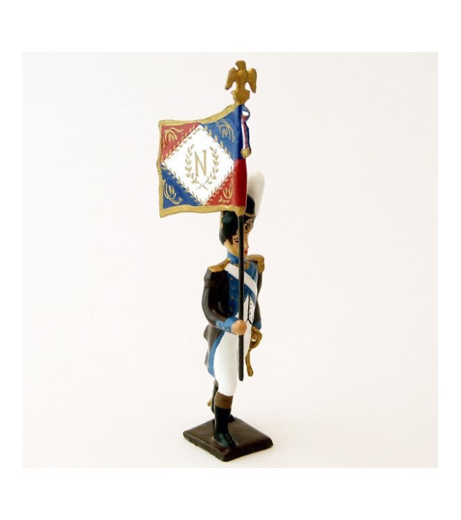 porte-drapeau des Grenadiers de la Légion Piémontaise