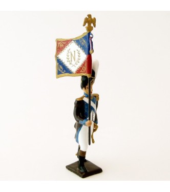 porte-drapeau des Grenadiers de la Légion Piémontaise