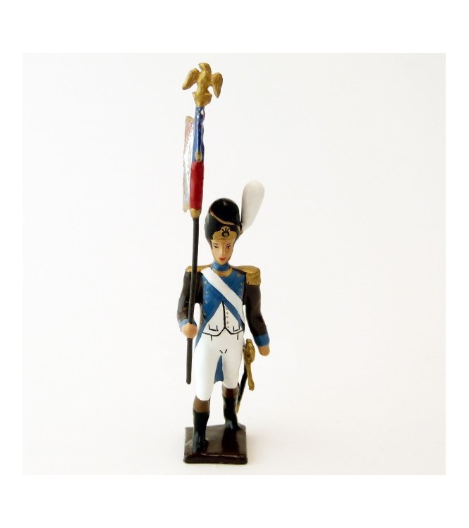 porte-drapeau des Grenadiers de la Légion Piémontaise