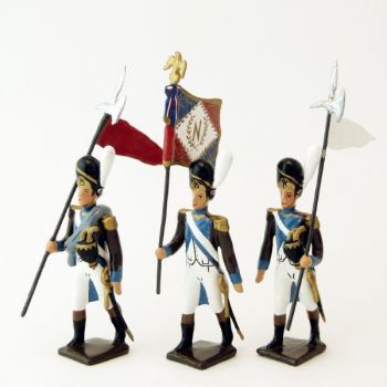 2e porte-aigle des Grenadiers de la Légion Piémontaise