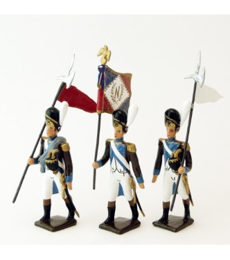 2e porte-aigle des Grenadiers de la Légion Piémontaise