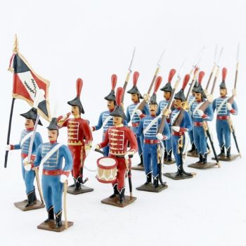 Régiment de dromadaires, à pied, ensemble de 12 figurines