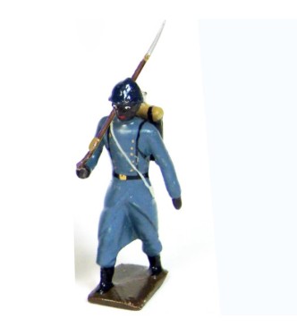 soldat des tirailleurs sénégalais, tenue bleu horizon