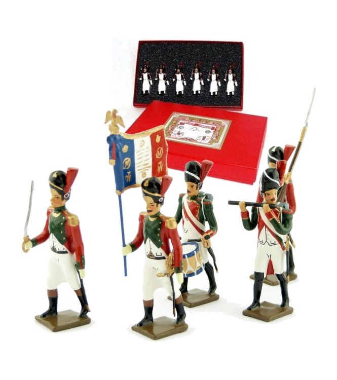 2e régiment de la Garde de Paris, coffret de 5 figurines