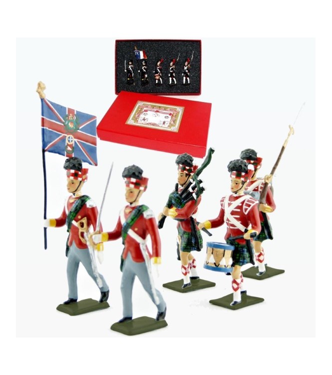 42e rgt de Highlanders, Black Watch, coffret de 5 figurines
