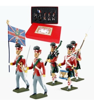 42e rgt de Highlanders, Black Watch, coffret de 5 figurines