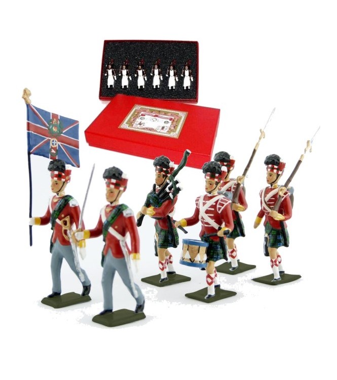 42e rgt de Highlanders, Black Watch, coffret de 6 figurines
