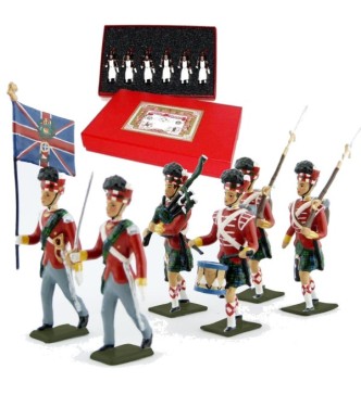 42e rgt de Highlanders, Black Watch, coffret de 6 figurines