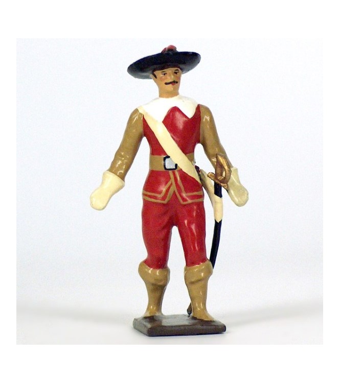 garde de Richelieu, tenue rouge et beige