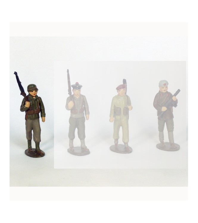 soldat Américain (les Héros de la Libération - 1945) (h. 65 mm)