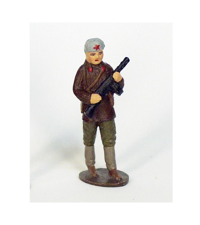 soldat Russe (les Héros de la Libération - 1945) (h. 65 mm)