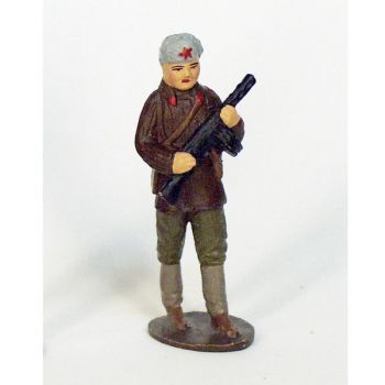 soldat Russe (les Héros de la Libération - 1945) (h. 65 mm)