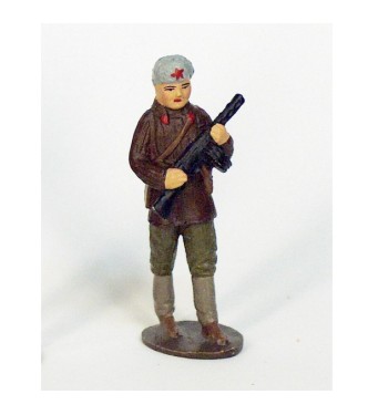 soldat Russe (les Héros de la Libération - 1945) (h. 65 mm)