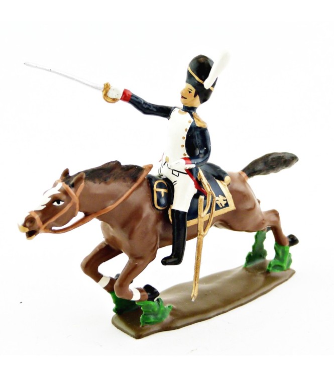 officier des Grenadiers de la Garde à la charge