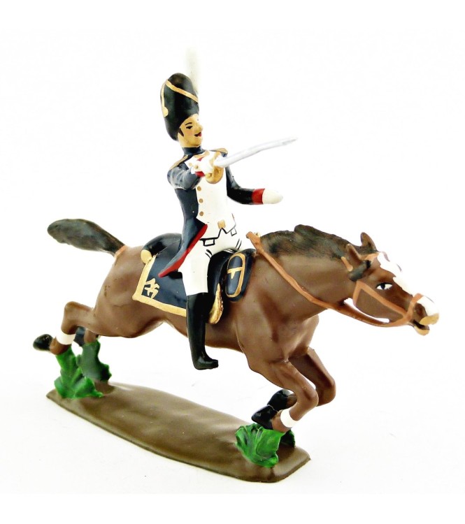 officier des Grenadiers de la Garde à la charge