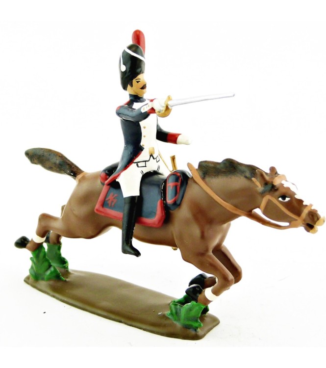 cavalier des Grenadiers de la Garde à la charge