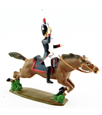 cavalier des Grenadiers de la Garde à la charge