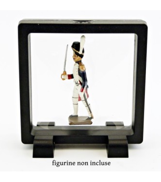 présentoir, effet suspendu, noir 9x9 cm