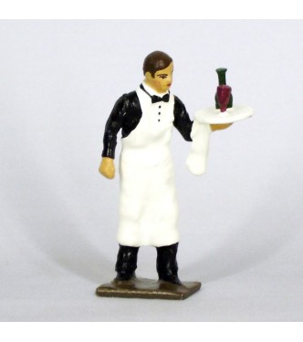 Serveur, garçon de café, avec tablier (anc. 6103)