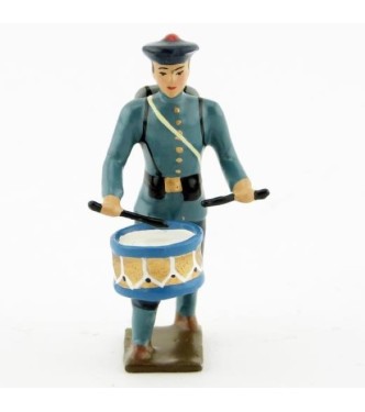 tambour des fusiliers marins, tunique bleu horizon