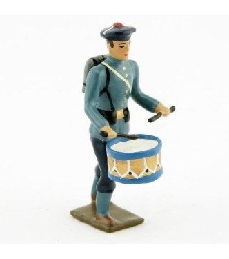 tambour des fusiliers marins, tunique bleu horizon