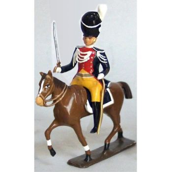 cavalier des gendarmes d'élite à cheval (1804), culotte jaune