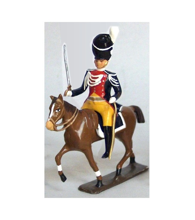 cavalier des gendarmes d'élite à cheval (1804), culotte jaune