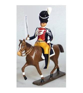cavalier des gendarmes d'élite à cheval (1804), culotte jaune