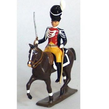 cavalier des gendarmes d'élite à cheval (1804), culotte jaune