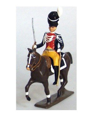 cavalier des gendarmes d'élite à cheval (1804), culotte jaune