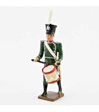 caisse roulante (tambour) de la musique des voltigeurs d'infanterie legere (1812