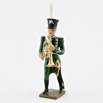 trompette de la musique des voltigeurs d'infanterie legere (1812)