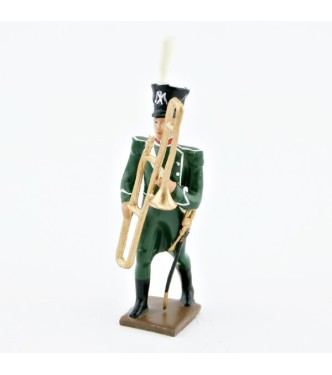 trombone de la musique des voltigeurs d'infanterie legere (1812)