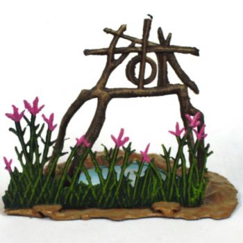 Oasis avec roseaux (Dio l'Afrique)