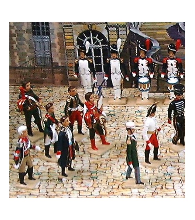 LE DERNIER diorama « les adieux de Fontainebleau »