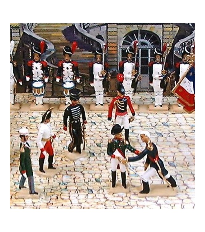 LE DERNIER diorama « les adieux de Fontainebleau »