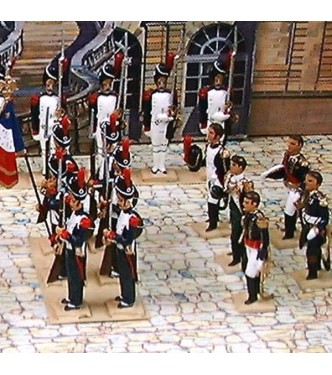 LE DERNIER diorama « les adieux de Fontainebleau »
