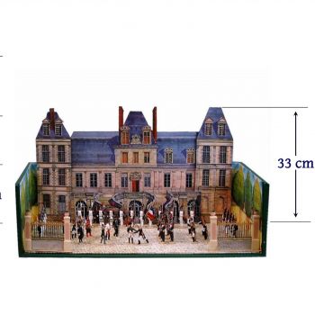 LE DERNIER diorama « les adieux de Fontainebleau »