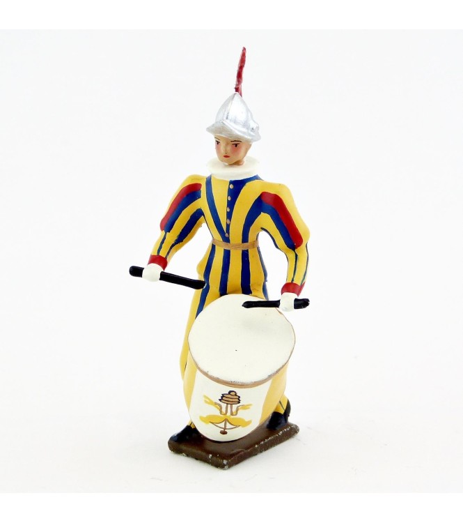 tambour de la musique des Gardes suisses du Pape