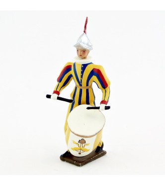 tambour de la musique des Gardes suisses du Pape