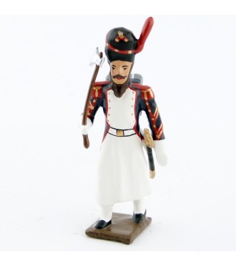 sapeur des grenadiers de la garde (diorama « la veillée d'Austerlitz »)