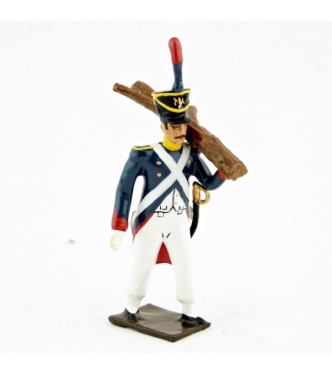 Voltigeur avec branche d'arbre sur l'épaule (diorama « la veillée d'Austerlitz »