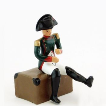 Napoléon assis sur un coffre (diorama « la veillée d'Austerlitz »)