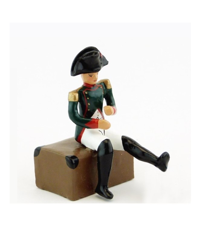 Napoléon assis sur un coffre (diorama « la veillée d'Austerlitz »)