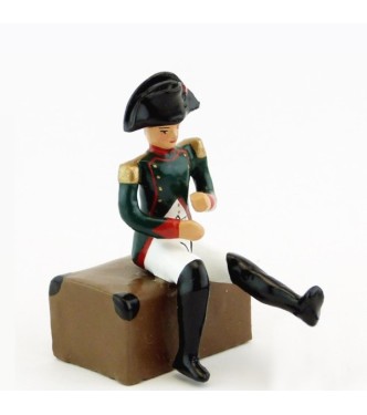 Napoléon assis sur un coffre (diorama « la veillée d'Austerlitz »)