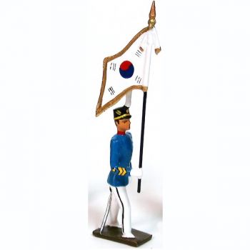 porte-drapeau des Cadets de l'académie de Corée