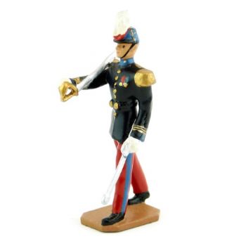 Officier au défilé (Saint-Cyr) (S.E.A)